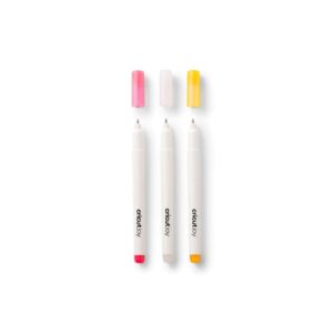 Plumones De Gel Opaco Cricut Joy 1.0 Mm Rosa/ Blanco/ Naranja