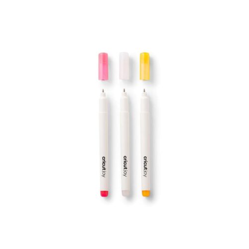 Plumones De Gel Opaco Cricut Joy 1.0 Mm Rosa/ Blanco/ Naranja
