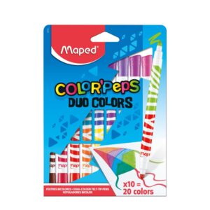 Plumón Maped Colorpeps Duo Colors X 10 Und
