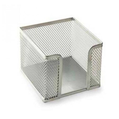 Porta Notas Ove Tipo Rejilla Plateado