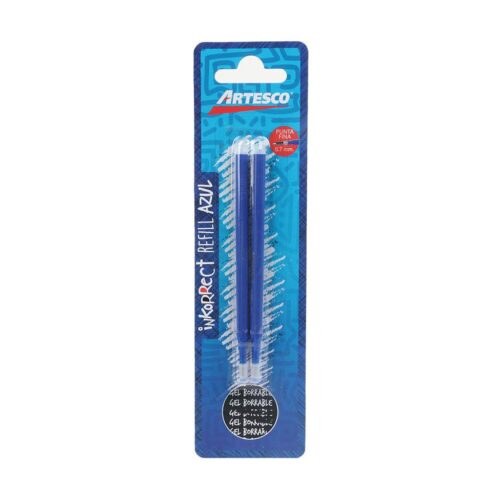 Repuesto Para Bolígrafo Artesco Inkorrect Azul X 2 Und