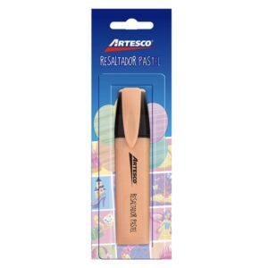 Resaltador Artesco Pastel Durazno Blíster X 1 Und