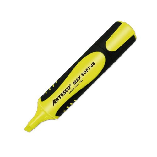 Resaltador Artesco Max Soft 48 Amarillo
