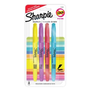 Resaltador Sharpie Pocket Surtido X 4 Und