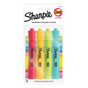 Resaltador Sharpie Tank Neón X 4 Und