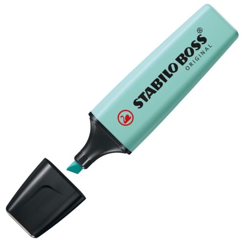 Resaltador Stabilo Boss Turquesa Pastel