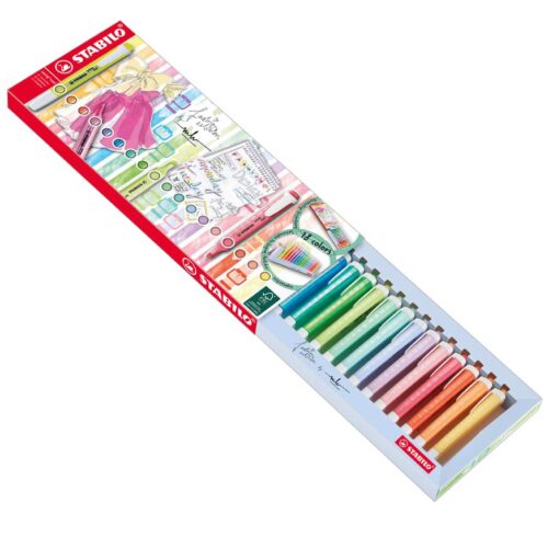 Plumón Resaltador Stabilo Swing Pastel X 18 Und