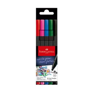 Rotulador Faber Castell Grip Finepen Básico X 5 Und