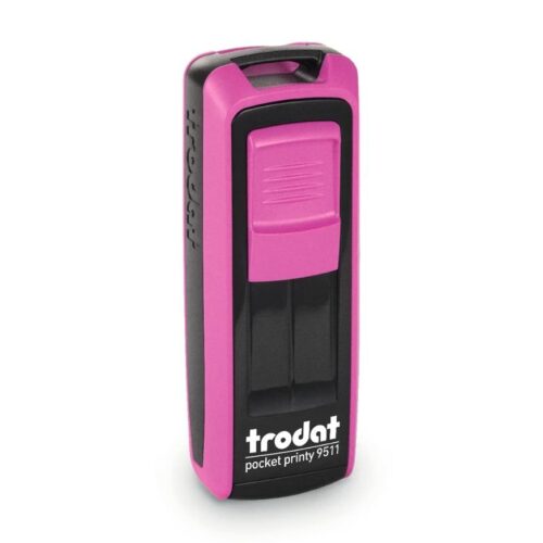 Sello Trodat Pocket Printy 9511 Fucsia/Negro