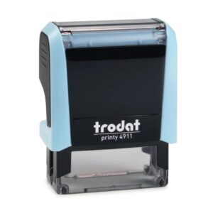 Sello Trodat Printy 4911 4.0 Azul Pastel