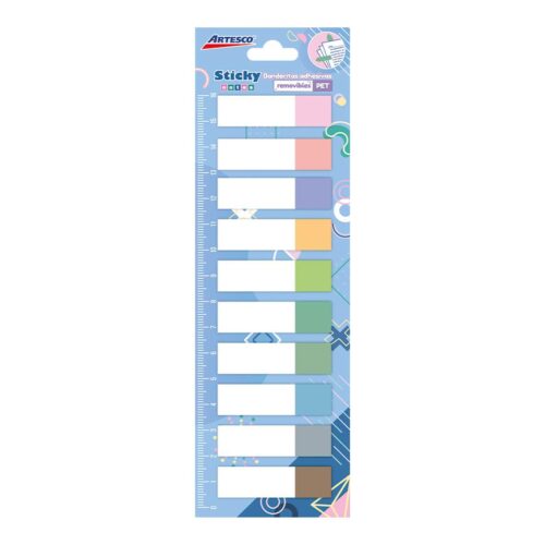 Banderitas Adhesivas Artesco Pop Up Pastel 20 Hojas