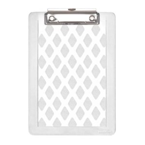 Tablero Maxcril Medio Oficio Con Gancho Wire Cristal