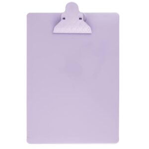 Tablero Maxcril Oficio Con Gancho Plástico Lila
