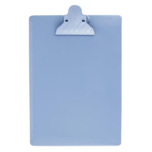 Tablero Maxcril Oficio Con Gancho Plástico Azul
