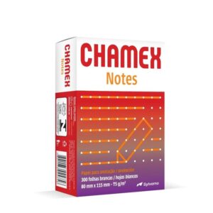 Tacos De Papel Bond Chamex Notes 80 X 115 Mm 75 G Paquete X 300 Hojas