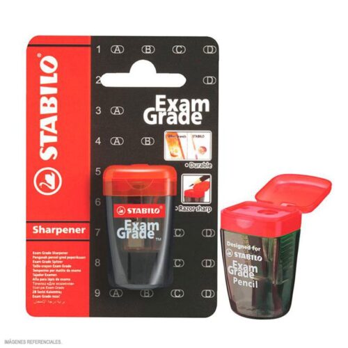 Tajador De Plástico Stabilo Exam Grade Con Depósito