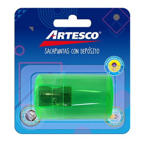 Tajador De Metal Artesco Con Depósito Cilíndrico