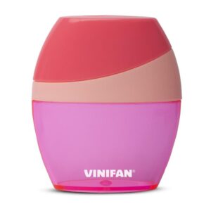Tajador Doble De Plástico Vinifan Color Fun Con Depósito Surtido X 1 Und