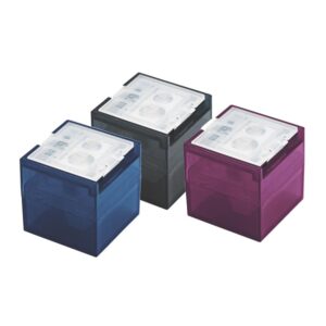 Tajador Doble De Plástico Kum Cubo Melow Con Depósito X 1 Und