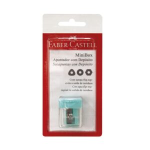 Tajador Simple De Plástico Faber Castell Pastel Con Depósito