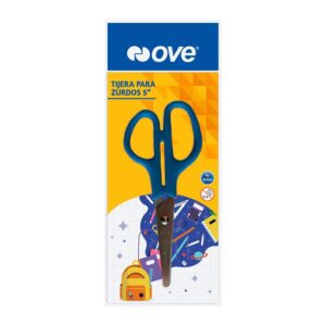 Tijera Para Zurdos Ove 5'' Surtido X 1 Und
