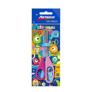 Tijera Artesco La Naranjita 5'' Dúo Color