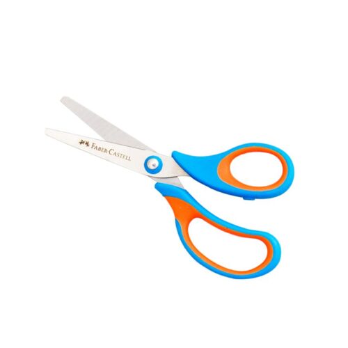 Tijera Faber Castell Soft Touch 13 Cm