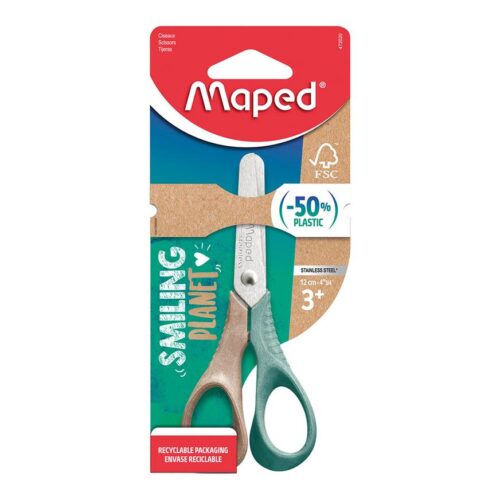 Tijera Maped Smiling Planet 12 Cm