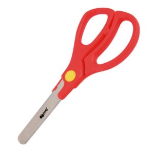 Tijera Ove 5'' Mango Rojo X 1 Und