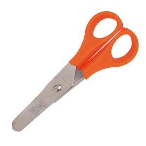 Tijera Yimi 5'' Con Mango Naranja
