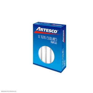 Tiza Blanca Artesco Caja X 12 Und