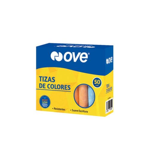 Tiza De Colores Ove X 50 Und
