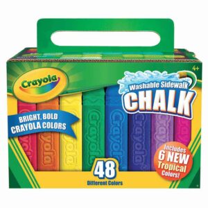 Tizas Jumbo Crayola Lavable Caja X 48 Und