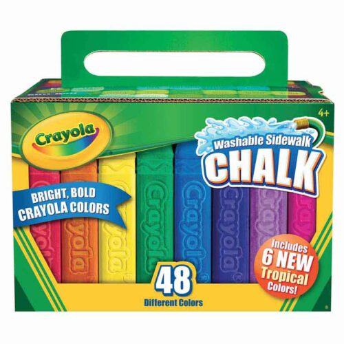 Tizas Jumbo Crayola Lavable Caja X 48 Und