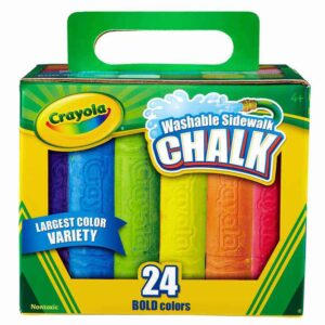 Tizas Jumbo Crayola Lavable Caja X 24 Und