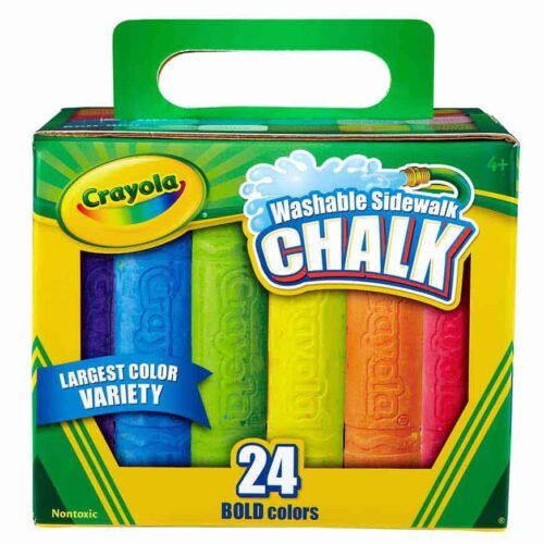 Tizas Jumbo Crayola Lavable Caja X 24 Und