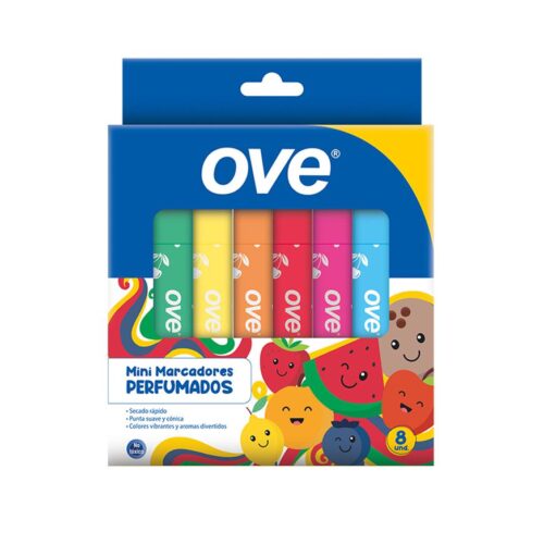 Mini Marcador Perfumado Ove X 8 Und
