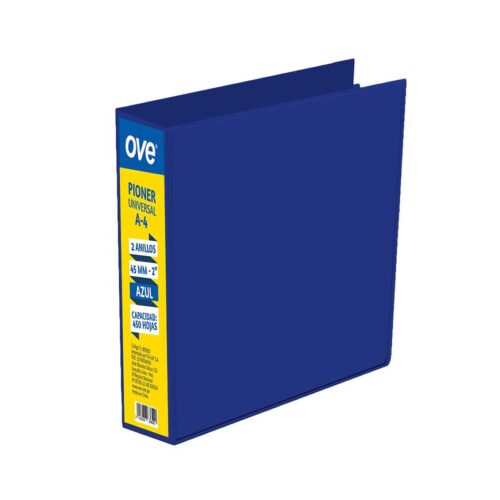 Pioner Universal Ove A4 2 Anillos 45 Mm Azul
