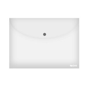 Carpeta Ove A4 Transparente Con Broche