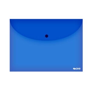 Carpeta Ove A4 Azul Con Broche