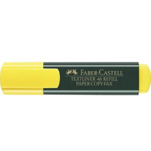 Resaltador Faber Castell Textliner 48 Amarillo X 1 Und
