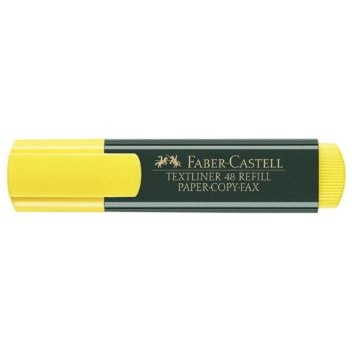 Resaltador Faber Castell Textliner 48 Amarillo X 1 Und