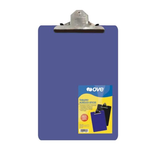 Tablero Acrílico Ove Oficio Azul