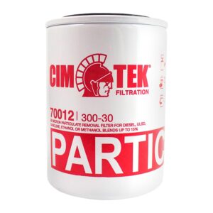 Filtro de partículas para combustibles 3/4 pulgadas 30 micrones marca CIM-TEK serie 300-30