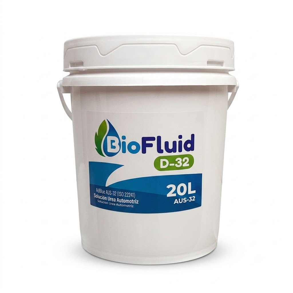 Urea automotriz balde 20 litros BioFluid D-32 AUS 32 ISO 22241