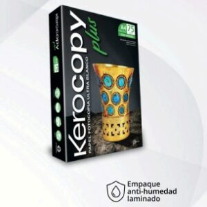 Papel Bond A4 Fotocopia Kerocopy 75gr x 5000 Hojas