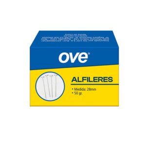 Alfileres Ove 28 Mm Caja X 50 G Alfileres Ove 28 Mm Caja X 50 G