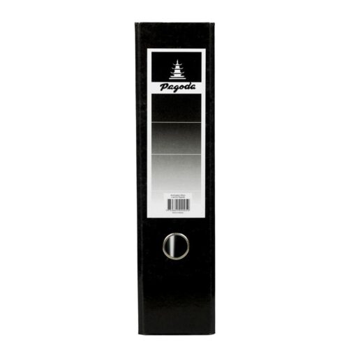Archivador Plastificado Pagoda Oficio Lomo Ancho Negro Archivador Plastificado Pagoda Oficio Lomo Ancho Negro