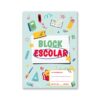 Block De Papel Bond Cuadriculado Libra 56 G 80 Hojas Block De Papel Bond Cuadriculado Libra 56 G 80 Hojas