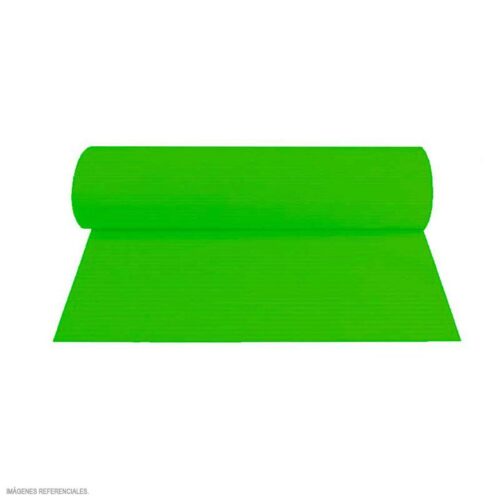 Cartón Corrugado Verde Limón 50 X 70 Cm